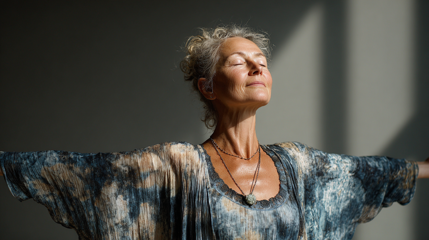 Seniori praktizujúci jogu v prírode